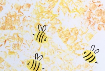 Drucke ein Bienenbild